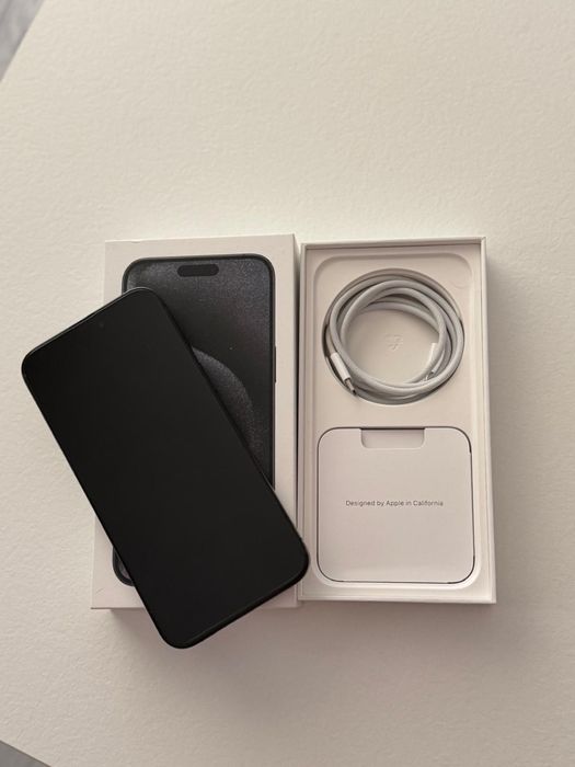 Iphone 15 Pro Max, 256GB, Black, 86% baterie