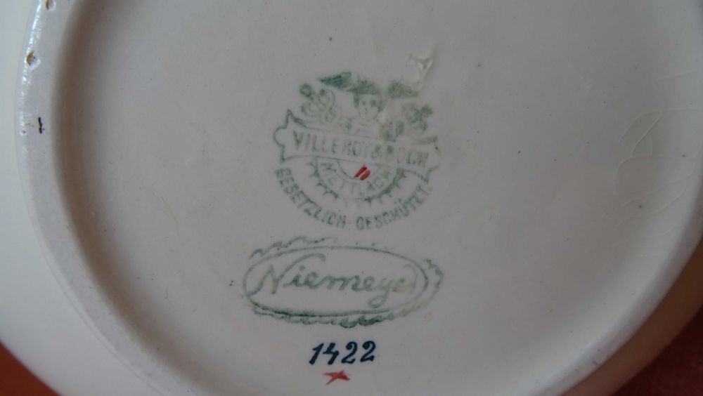 Кана антикварна Villeroy und Boch 1910г 5,5литра