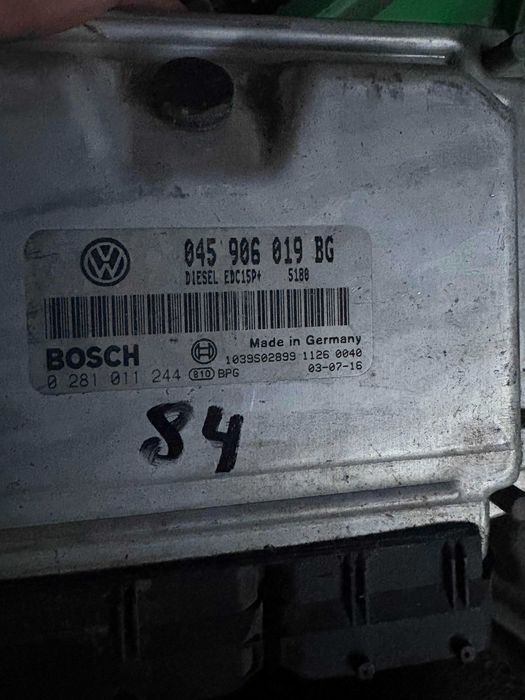 Компютър еку ecu електронен блок двигател Seat Ibiza 1.4tdi AMF