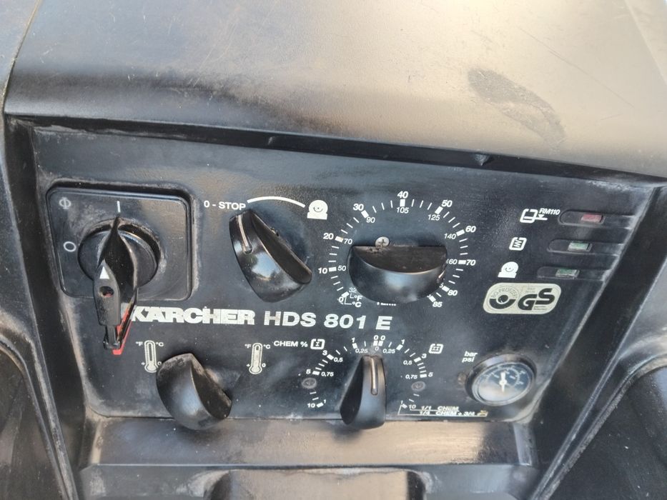 Пароструйка Karcher hds801 E 380V 180bar Керамика