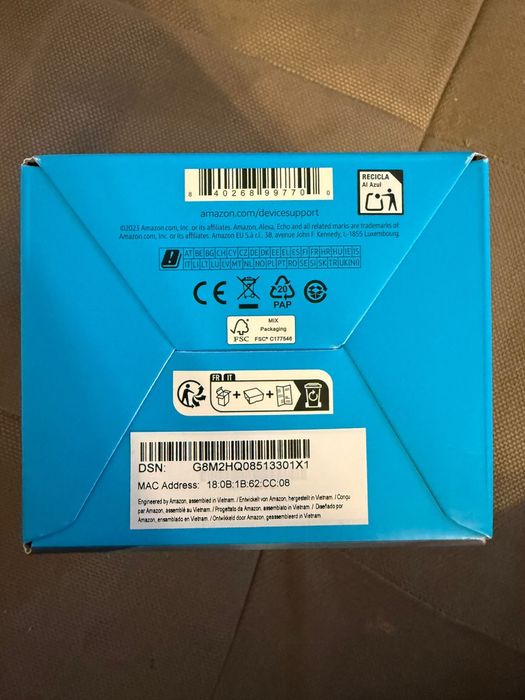 Boxa Inteligenta Amazon Echo Pop Sigilata