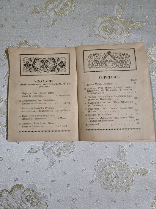 Carte religioasă veche, de colecție,,Acatistul și Paraclisul" 1943