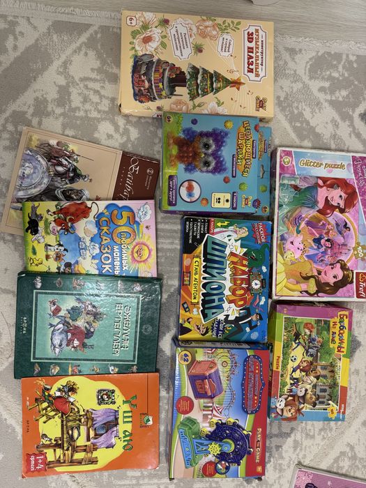 Развивающие игрушки все за 3500тг