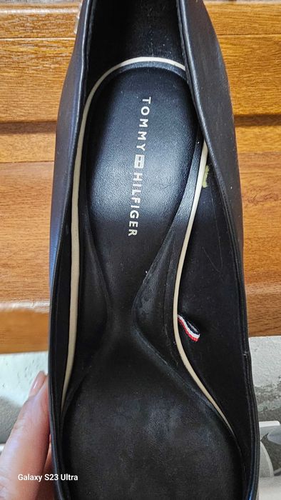 Дамски елегантни обувки на ток, Tommy Hilfiger