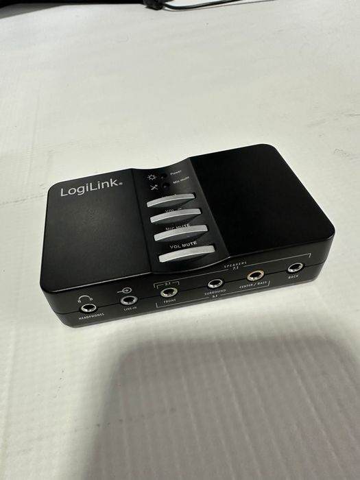 Placa audio pc externa pe usb LogiLink UA0099 iesire optica 7.1