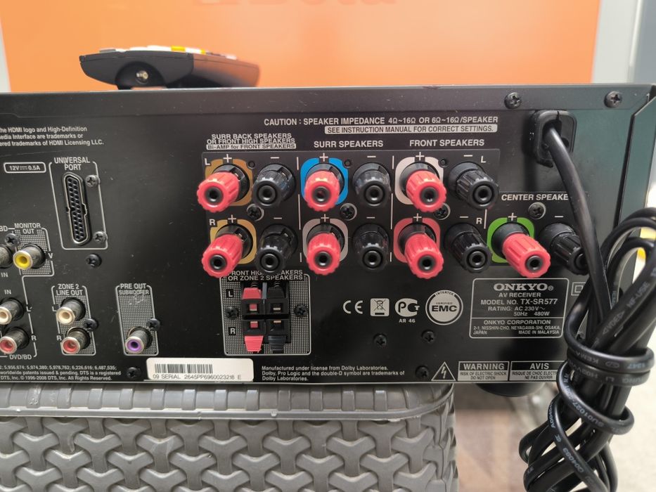 Onkyo tx sr 577   7.1 channel