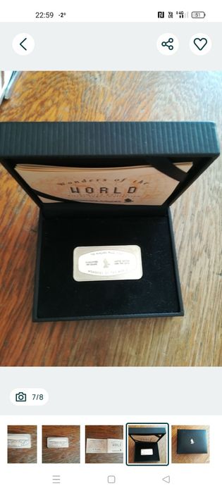 Lingou Argint cascada Niagara