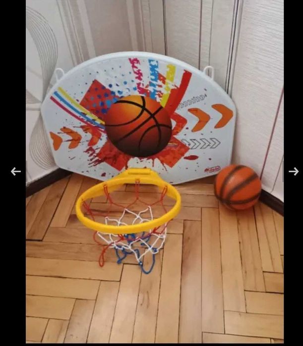 Детски баскетболен кош за окачване