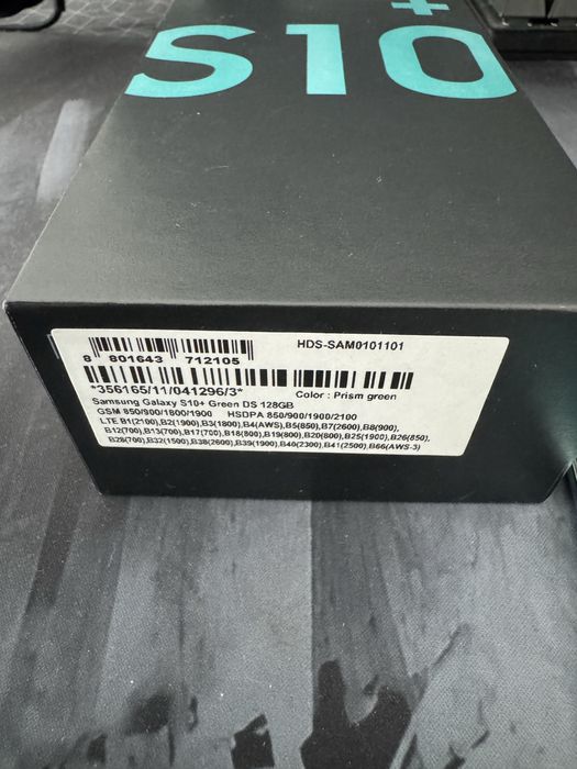 S10 plus de 128gb