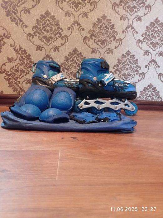Продам ролики для мальчика и для девочки