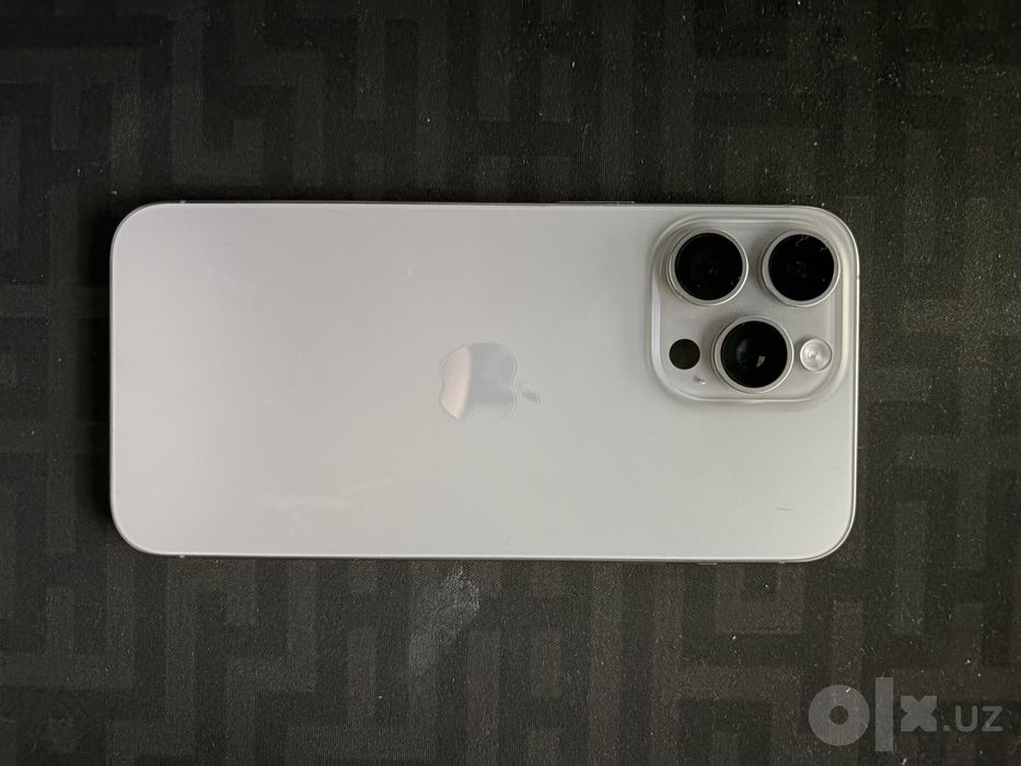 iPhone 15 Pro Max корпус и камера Natural Titanium