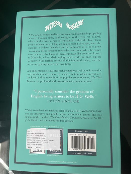 The Time Machine- H.G. Wells