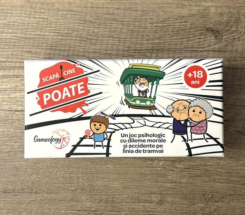 Scapa cine poate joc board game