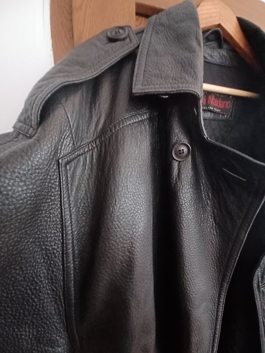 Vând palton de piele top