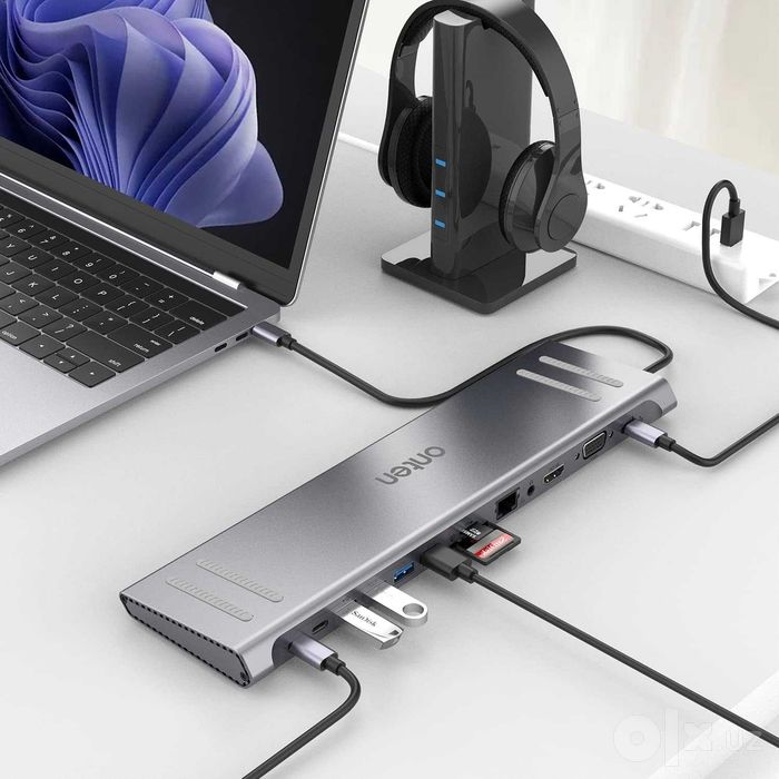 USB-C Docking Station 14-in-1 (HDMI 4K, LAN, PD 100W)