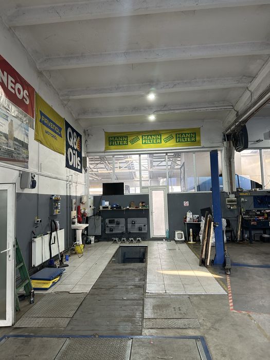 Hala industriala( centrala termica), actual service-auto, in Timisoara