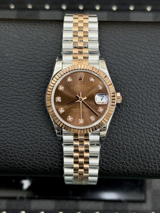 Rolex Date-Just 31mm Chocolate Dial - ETA -