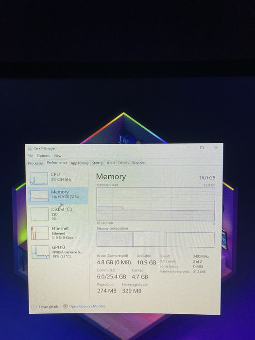 Setup Gaming Complet / PC + Monitor + Periferice (Se vând și separat)
