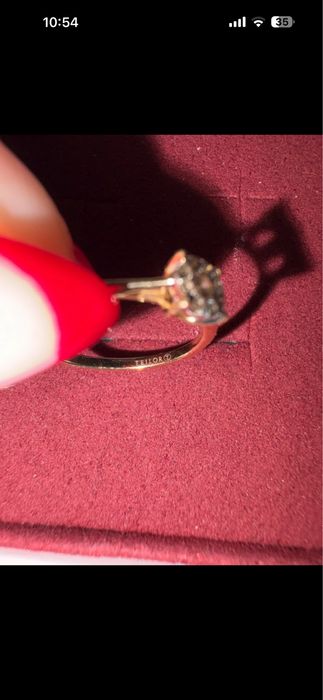 Inel cu diamante Teilor