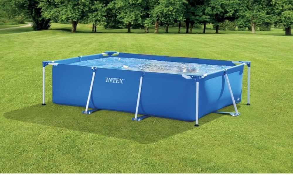 Piscina cu cadru metalic Intex, supraterana, dreptunghiulara, 260 x 160 x 65 cm