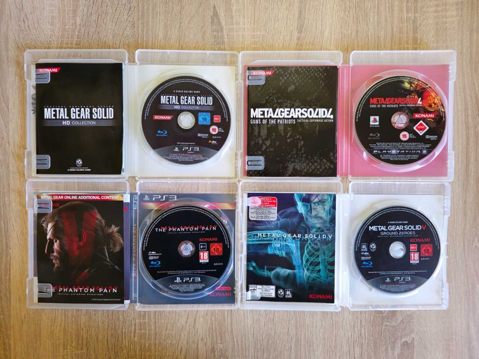 METAL GEAR SOLID Full Collection MGS за PlayStation 3 PS3 ПС3