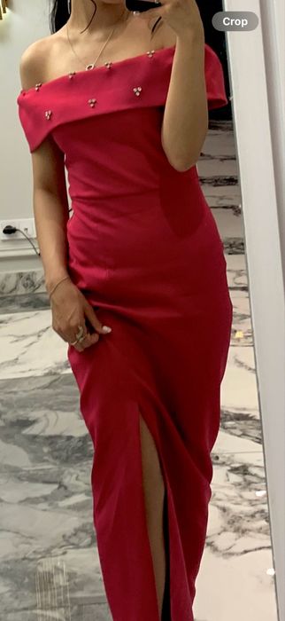 Платье вечернее фукси