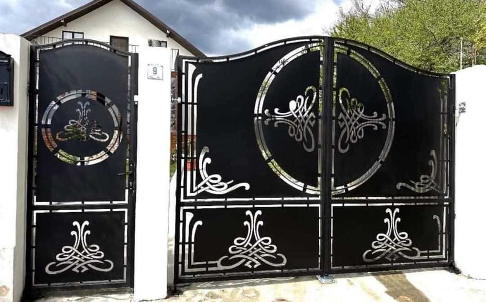 porti din tabla decupata