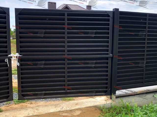 Забор жалюзи еврожалюзи