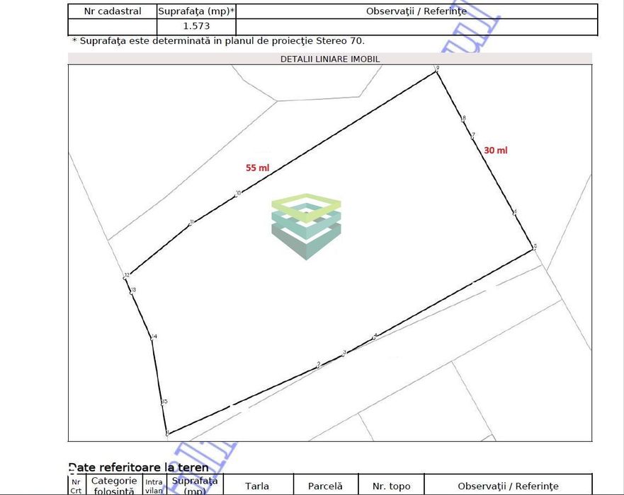 Teren de vanzare Pipera - Pretabil pentru bloc boutique - S+P+3E
