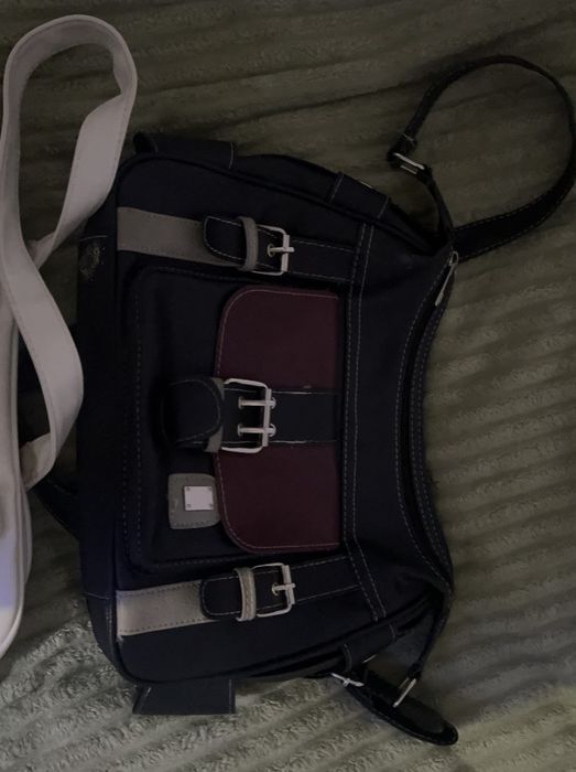 коженая сумка из искусственной кожи