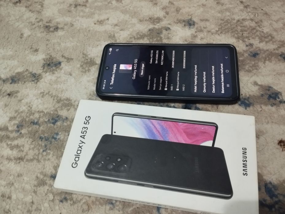 A53  6/128gb telefon sotiladi srochni ekran almashgan