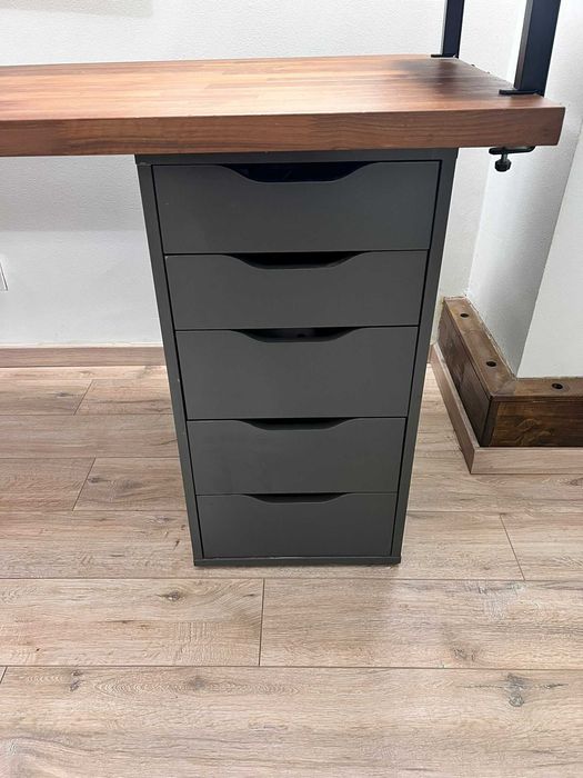 Birou work from home / gaming Ikea ALEX Ikea KARLBY
