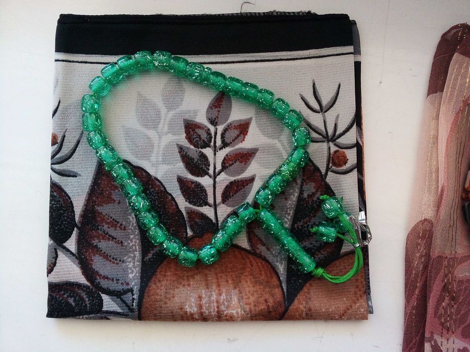 Тасбех 33тали билан румолча.Чётки 33шт с платком.Tasbeh.Цена 25тыс