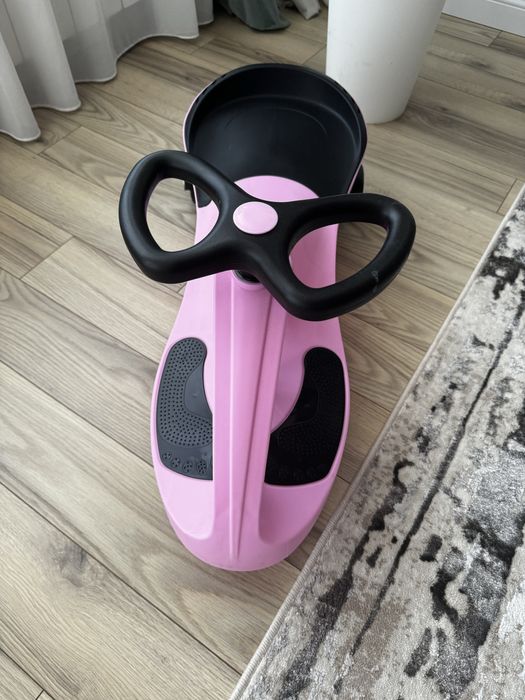 Masinuta SEVERNO, fara pedale, cu lumini, Roz