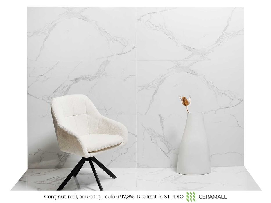 Gresie Extra White 60x120 Lucioasa