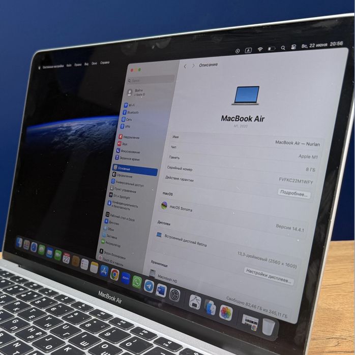 Macbook Air M1 2020 (Продам макбук)