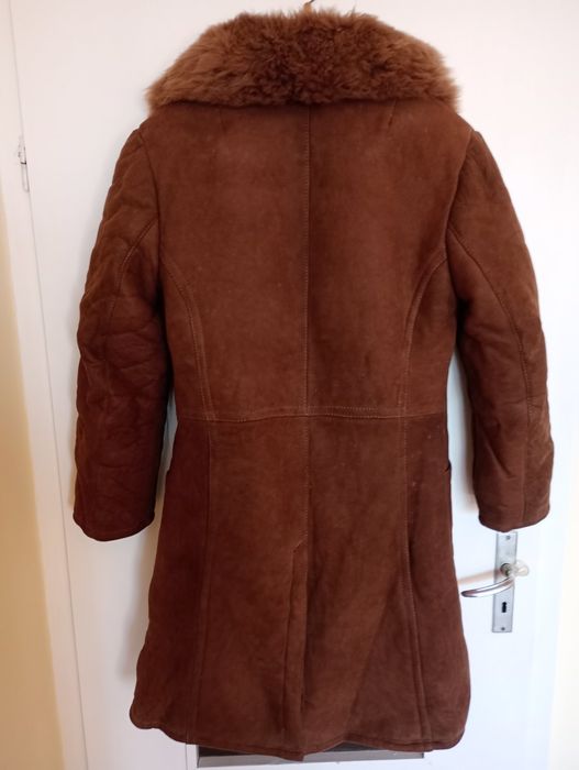 Кожух мъжки естествена агнешка  кожа