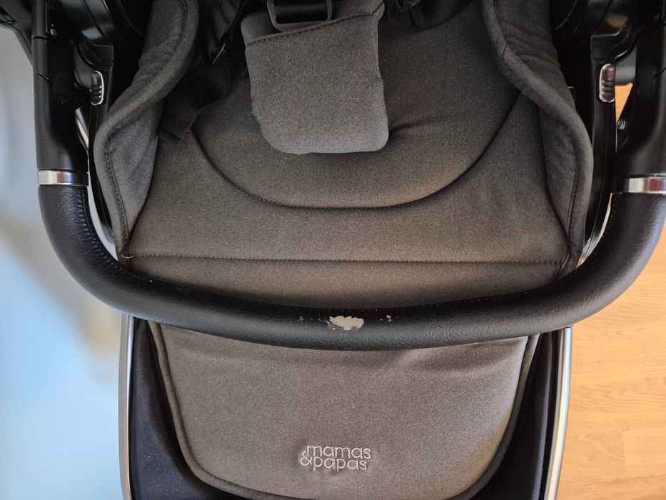 Бебешка количка Mamas & Papas Ocarro Onyx + кош и зимно чувалче