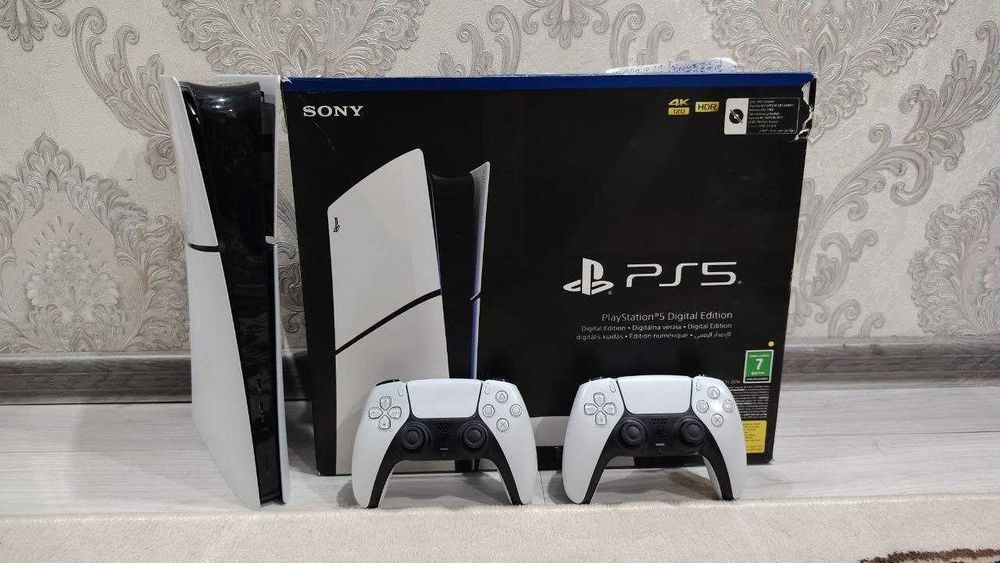 Playstation 5 slim Европы региона игры 2 джойстик 16 игры
