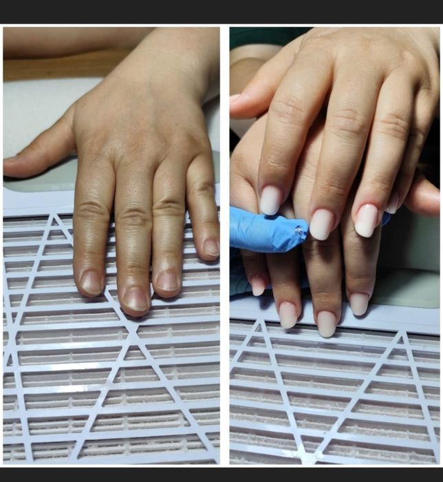 Unghii cu gel,semi,gel pe unghia naturala! Popesti Leordeni