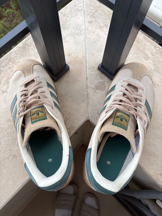 Зелени обувки Adidas Gazelle 41 1/3 Номер