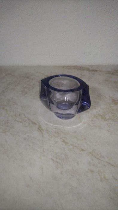 Vaza de colectie sticla ceha anii 60 Hermanova Hut František Vízner