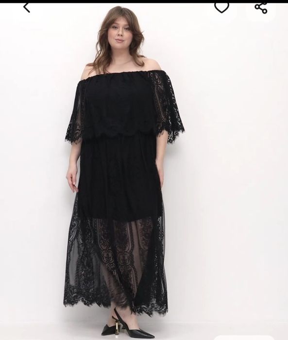 Платье чёрное вечернее