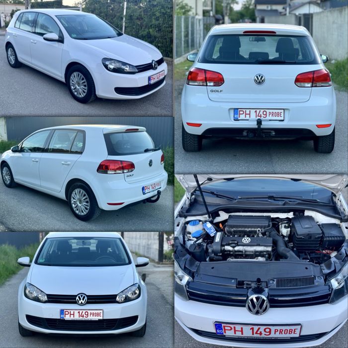 VW GOLF 6 1,4 MPI / Benzina / 2010 / Euro 5 / Navi / Garantie/ Posibil rate