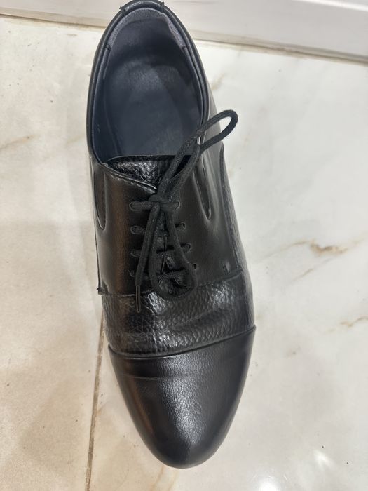 кожный туфли мужские