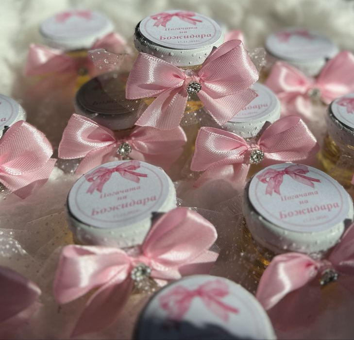 Подаръци за гости- погача, сватба, кръщене, рожден ден, бал