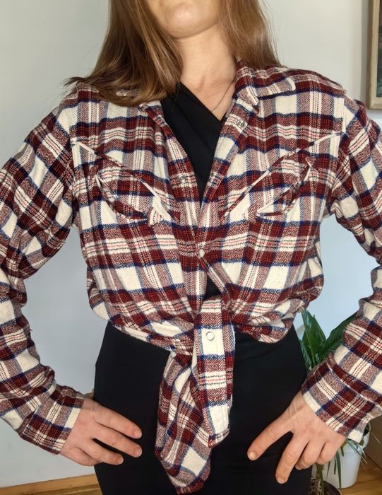 Риза Levi's червено бяла