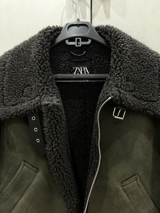 Дубленка женская ZARA оригинал