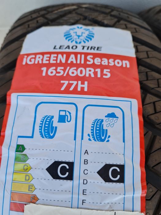 Нови всесезонни гуми 2 броя LEAO Green AllSeason 165 60 R15 дот 5218