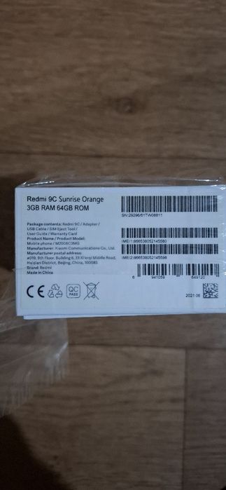 Redmi 9c 64GB оранжевый